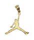 10k Yellow Gold Michael Jordan Jumpman Pendant
