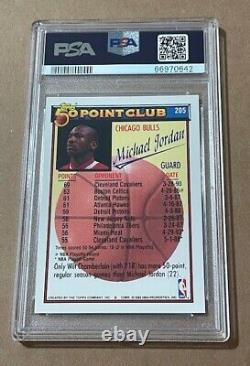 1992 Topps Gold #205 Michael Jordan Chicago Bulls Hof Psa 10