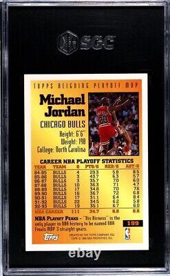 1993-94 Topps Gold Reigning Playoff MVP Michael Jordan #199 POP 1
