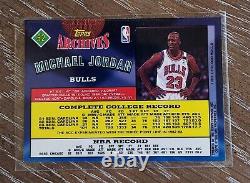 1993 Topps Archives Gold Rookies # 52 Michael Jordan Chicago Bulls