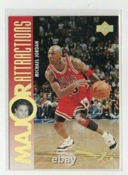 1995-96 Upper Deck Gold Electric Court Michael Jordan #337 HOF CHICAGO BULLS