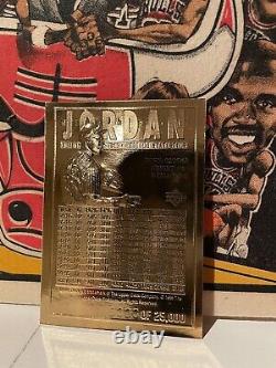 1995 Upper Deck Michael Jordan 23 Kt Gold Foil Card