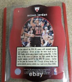 1996-97 Spx #8 Michael Jordan Gold Die Cut Hologram