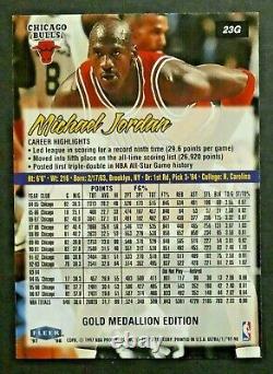 1997 Fleer Ultra Gold Medallion Edition Michael Jordan #23G Chicago Bulls