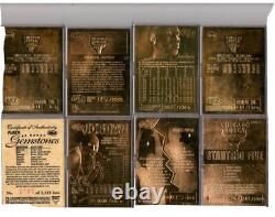 1998 Fleer Michael Jordan Gold Card Set Gem Mint 182/2323 23 KT KARAT
