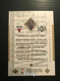 1999 Upper Deck Athlete Of Century Gold Signature Michael Jordan Bulls /50 Rare