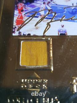 2000 Upper Deck Michael Jordan 22K GOLD Game Used FINAL FLOOR Very Rare