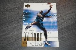 2001-02 Upper Deck Ud Michael Jordan Flight Team High Class GOLD 34/50 MINT