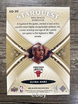 2008-09 Upper Deck StarQuest Ultra Rare (Gold) #SQ-20 Michael Jordan