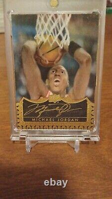 2015 Upper Deck Masterful Paintings Collection Michael Jordan Gold Auto 1/1