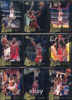 Insert Set 24 95-96 Upper Deck Gold Collection Michael Jordan Pack Size Ud Htf