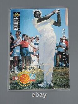 Michael Jordan 1994-95 Upper Deck Collector's Choice Gold Signature # 204 Golf