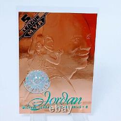 Michael Jordan 1997 Fleer 23kt Gold Gemstones And Variations. Lot Of 4. Po