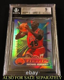 Michael Jordan 1998 Upper Deck #55 Athlete Of Century Gold Parallel /50 Bgs 8.5