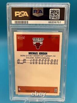 Michael Jordan 2009-10 Upper Deck Jordan Legacy Gold 1986-87 PSA 9