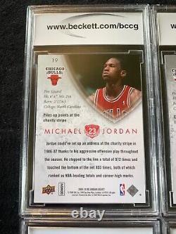 Michael Jordan 2009 Upper Deck Jordan Legacy Gold Set 2
