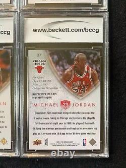 Michael Jordan 2009 Upper Deck Jordan Legacy Gold Set 2