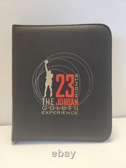 Michael Jordan 22 KT GOLD CARDS SET 23 NIGHTS THE JORDAN GOLDEN EXPERIENCE