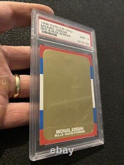 Michael Jordan 23k Gold PSA 9 Fleer 1998 Serial #1333 Chicago Bulls INVESTABLE