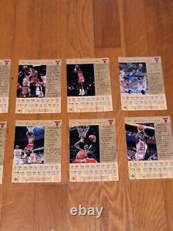 Michael Jordan upper deck Jumbo Gold Cards All 12 Full Set NM/MINT