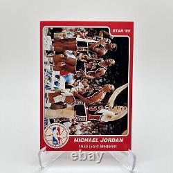 Star'85 Michael Jordan 1984 Gold Medalist Set 6 of 9 Cards Near Complete