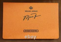 Upper Deck Michael Jordan 24K Gold 3 Card 748/2300 Limited Edition